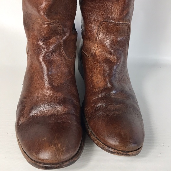 Frye Melissa Riding Boots Size 8 B brown - Picture 2 of 8